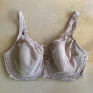 Natori Size 34DDD Nude Pure Allure Full Figure Underwire Contour Bra 736099